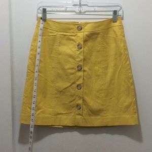 Mustard Yellow Skirt